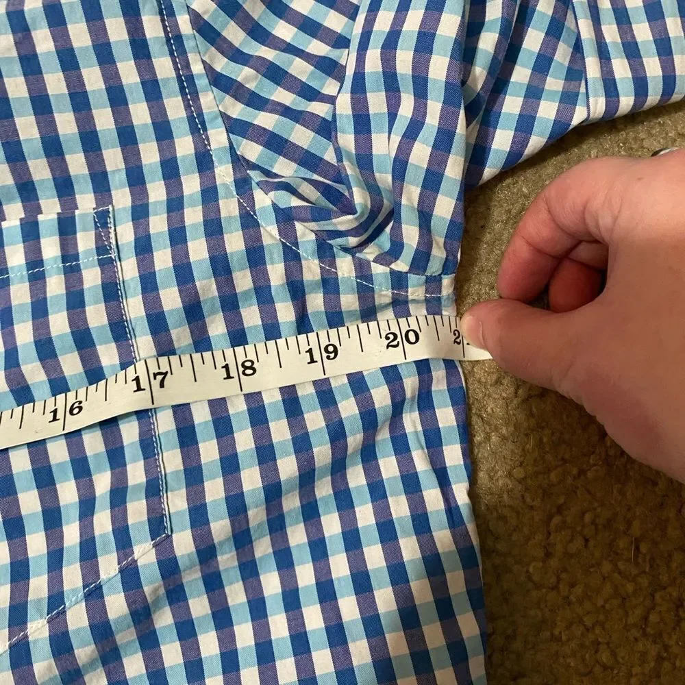 Banana Republic Checkered Dress Shirt